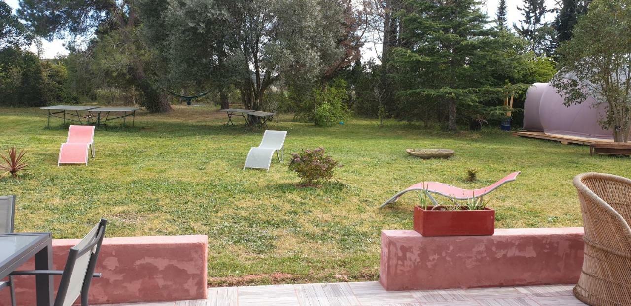 Aux Oliviers Otel Homps  Dış mekan fotoğraf